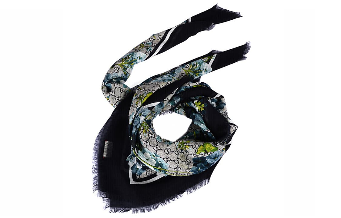 Шарф GUCCI GG Blooms - изображение 5