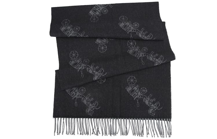 Шарф COACH Scarf Black - изображение 3