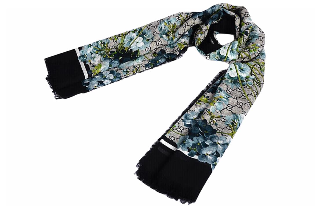 Шарф GUCCI GG Blooms - изображение 3