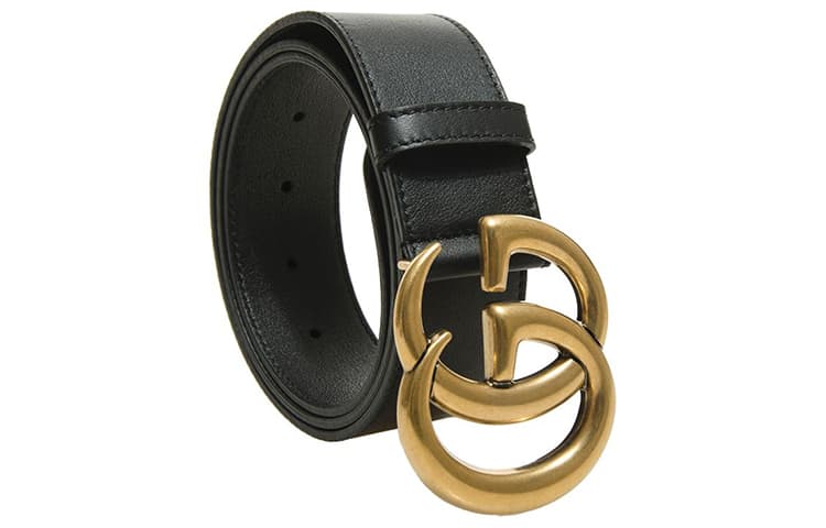 Ремень Gucci GG Gold Buckle Belt - изображение 4