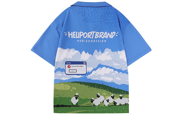 Рубашка HELIPORT Logo Print Short Sleeve Shirt - изображение 2