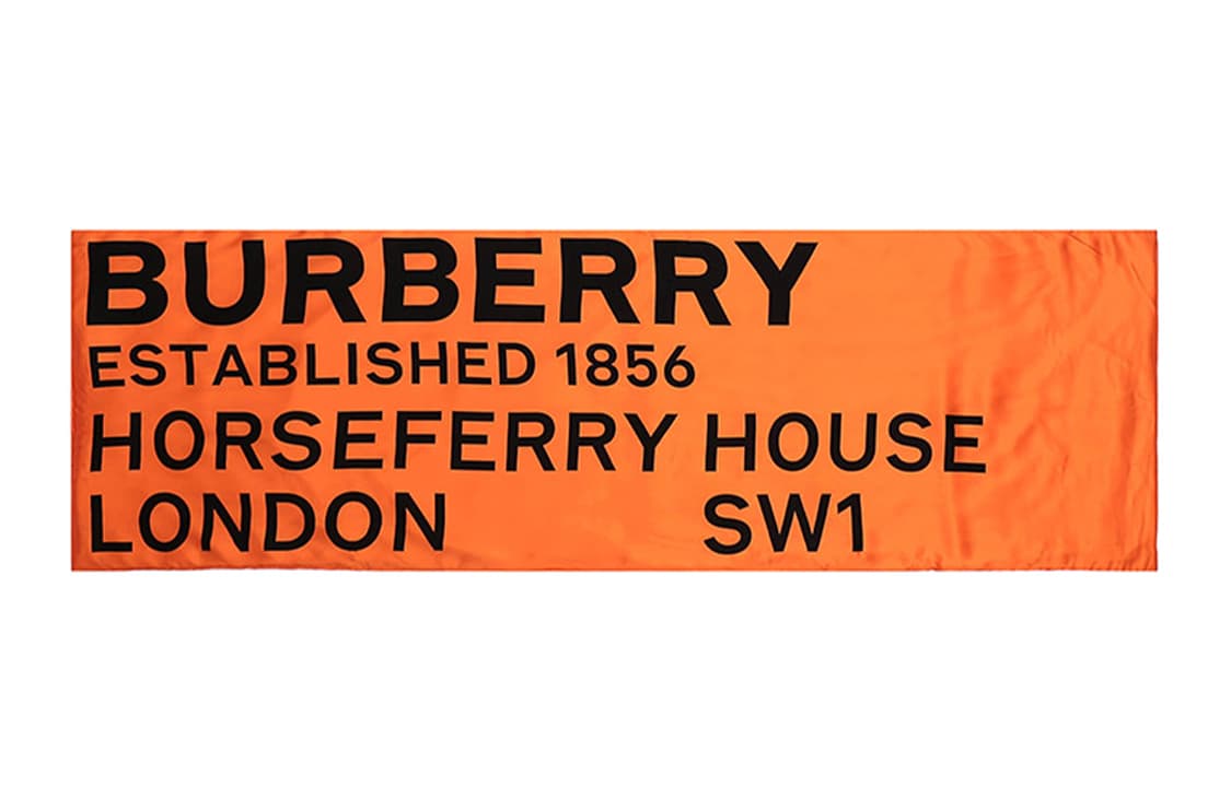 Платок Burberry LOGO - изображение 2