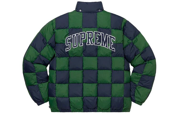Куртка Supreme FW19 Week 17 Checkerboard Puffy Jacket - изображение 2
