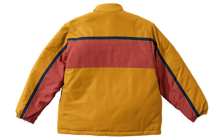 Куртка Supreme x Lacoste FW19 Half-Zip Pullover Yellow - изображение 2