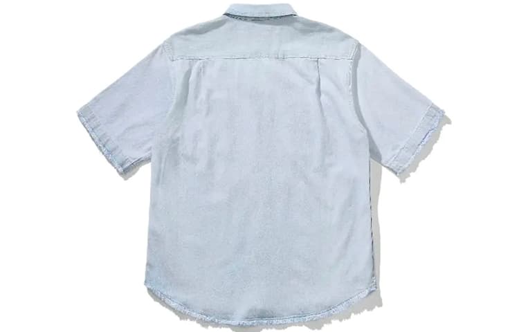 Рубашка Drew House Lightweight Denim SS21 light indigo - изображение 2