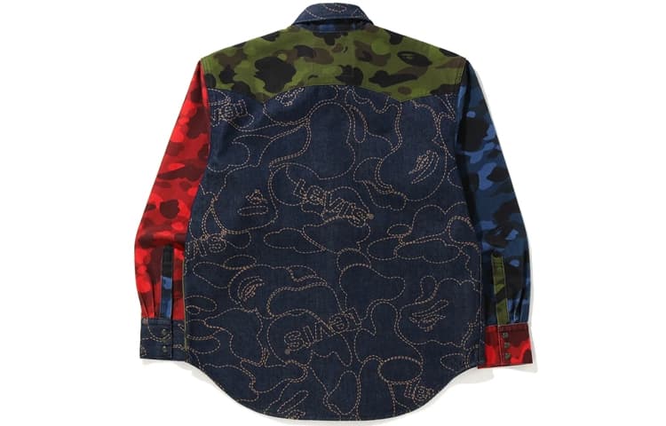 Рубашка A BATHING APE x Levi's SS21 - изображение 2