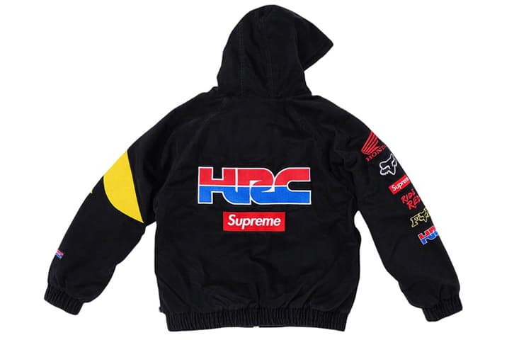 Куртка Supreme x Honda x Fox Racing Puffy Zip Up Work Jacket - изображение 2