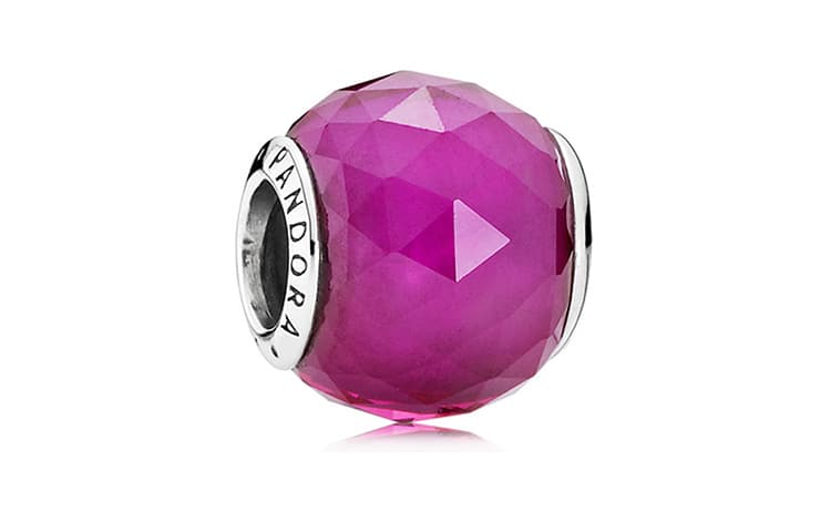 Украшение Pandora Faceted Glass Bead Purple - изображение 1