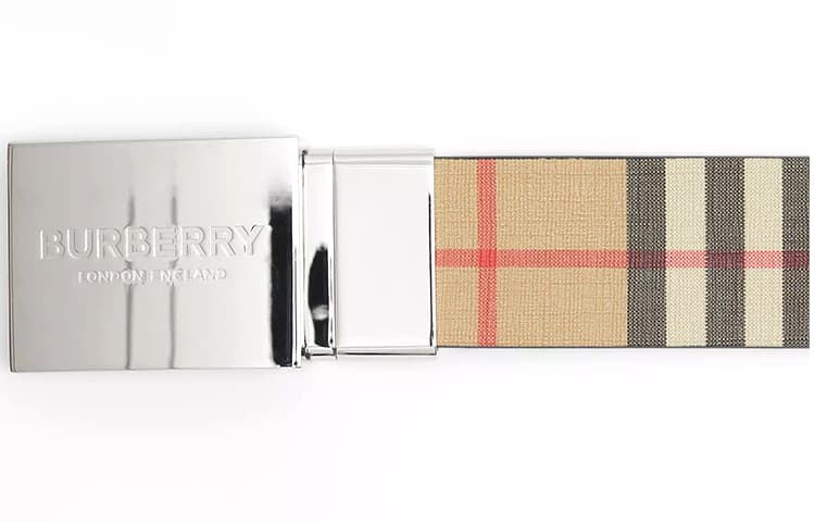 Ремень Burberry Vintage 3.5cm - изображение 7