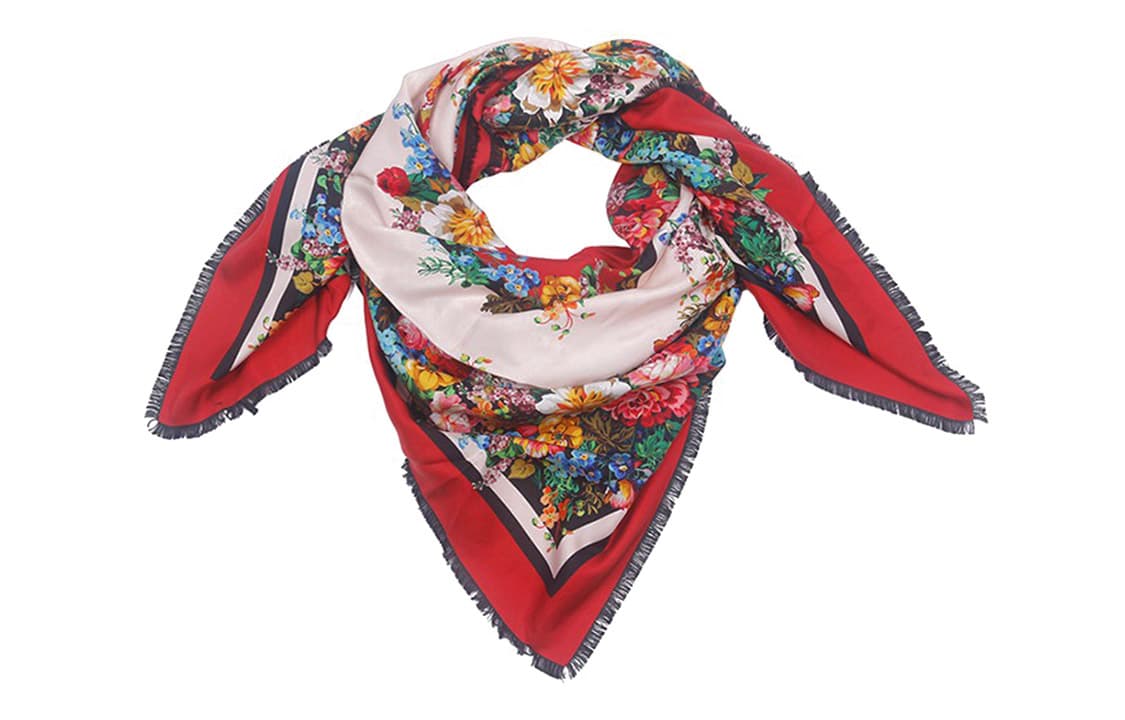 Платок Gucci Scarf Red - изображение 1