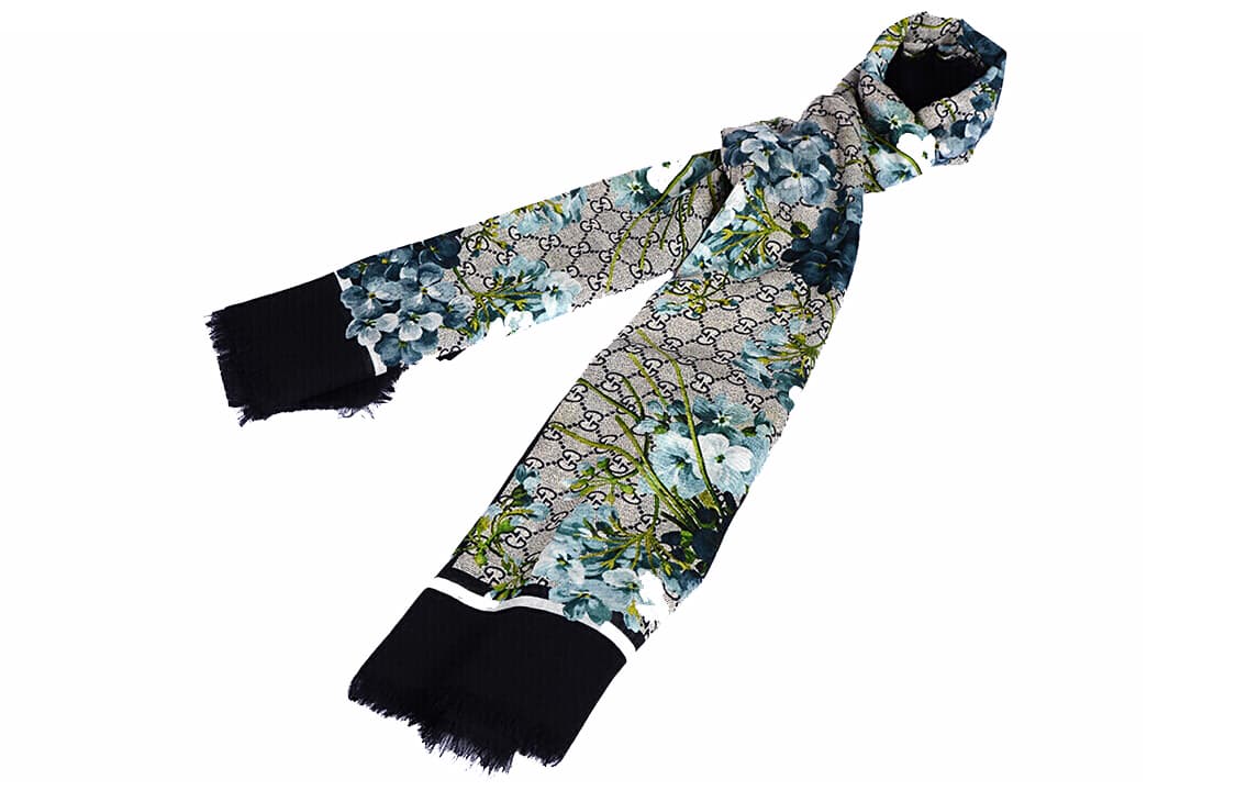 Шарф GUCCI GG Blooms - изображение 4