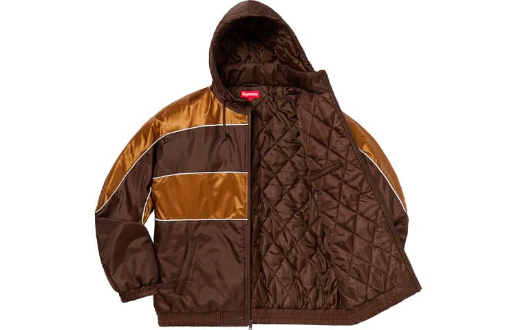 Куртка Supreme FW19 Week 4 Sports Piping Puffy Jacket - изображение 3