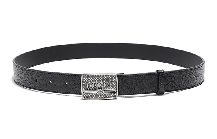 Ремень Gucci Leather Belt Black - изображение 3