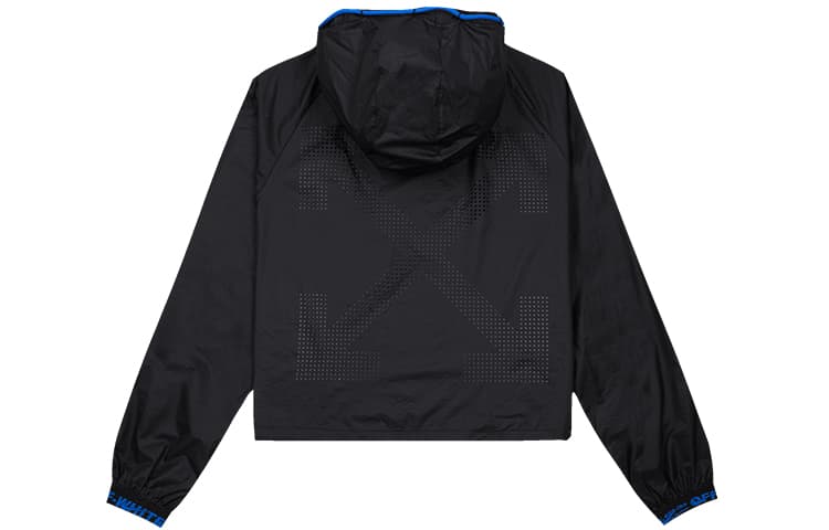 Куртка Nike x OFF-WHITE Windbreaker Black - изображение 2