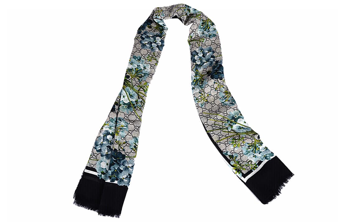 Шарф GUCCI GG Blooms - изображение 2
