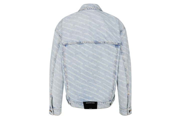 Куртка Alexander Wang SS22 Classic Draped Back Jacket Blue - изображение 2
