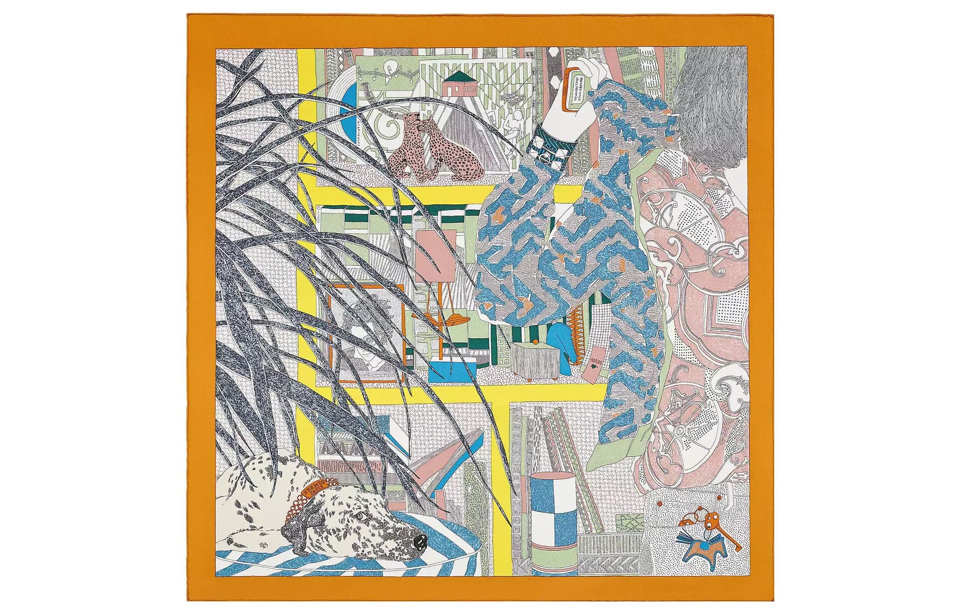 Платок HERMES 70 - изображение 1