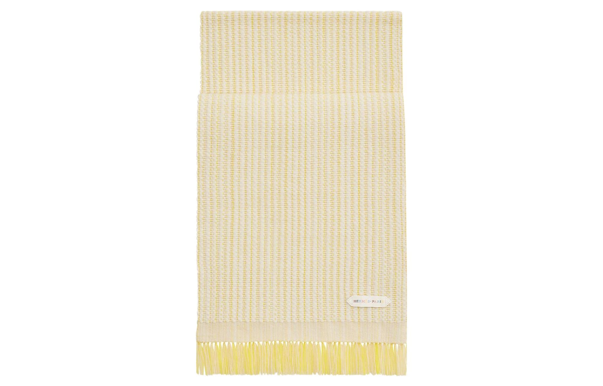 Шарф Hermes Boutis Scarf Lemon Yellow - изображение 1