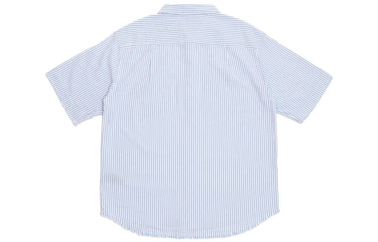 Рубашка Drew House logo Seersucker Ss Shirt - изображение 2