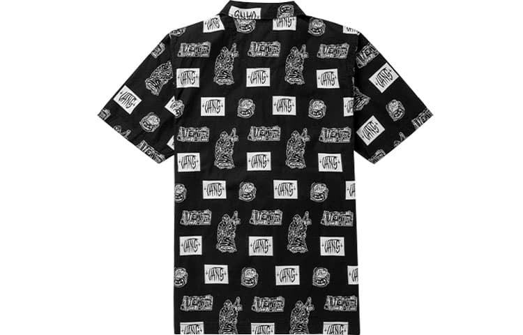 Рубашка Vans x DUYANAIZI Printed Shirt Black - изображение 2