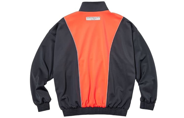 Куртка ROARINGWILD Colorblock Reflective Knit Jacket Fluorescent Orange - изображение 2