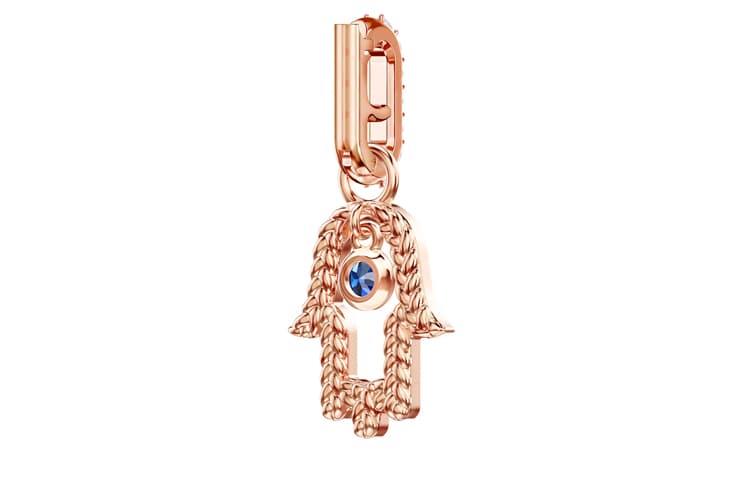 Кулон Swarovski Remix Blue Hand Pendant - изображение 2