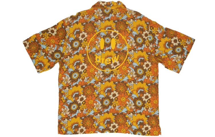 Рубашка Drew House FW21 Rayon Camp Ss Shirt Vintage Floral - изображение 2