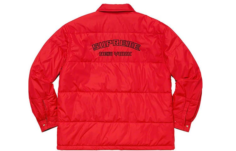 Куртка Supreme FW19 Week 8 Reversible Puffy Work Jacket - изображение 5