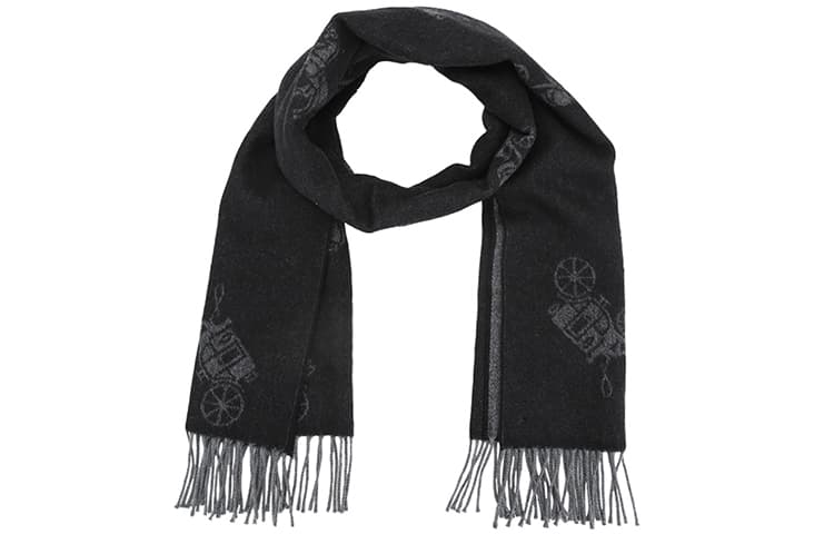 Шарф COACH Scarf Black - изображение 2