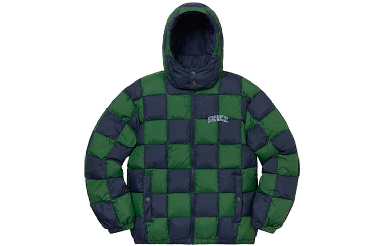 Куртка Supreme FW19 Week 17 Checkerboard Puffy Jacket - изображение 3