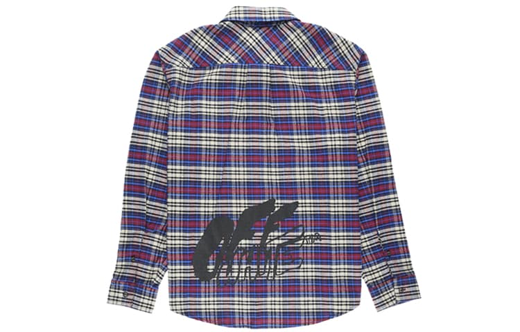Рубашка OFF-WHITE Flannel Check Shirt - изображение 2