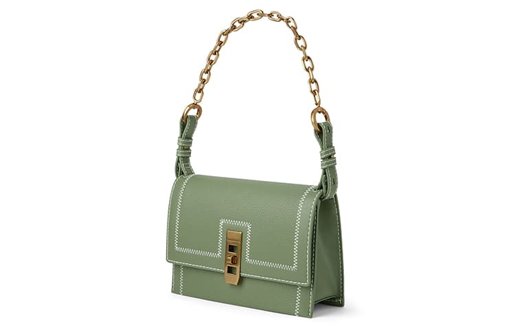 Мини-сумка CHARLESKEITH ck IvorySage GreenBlackChocolate - изображение 2