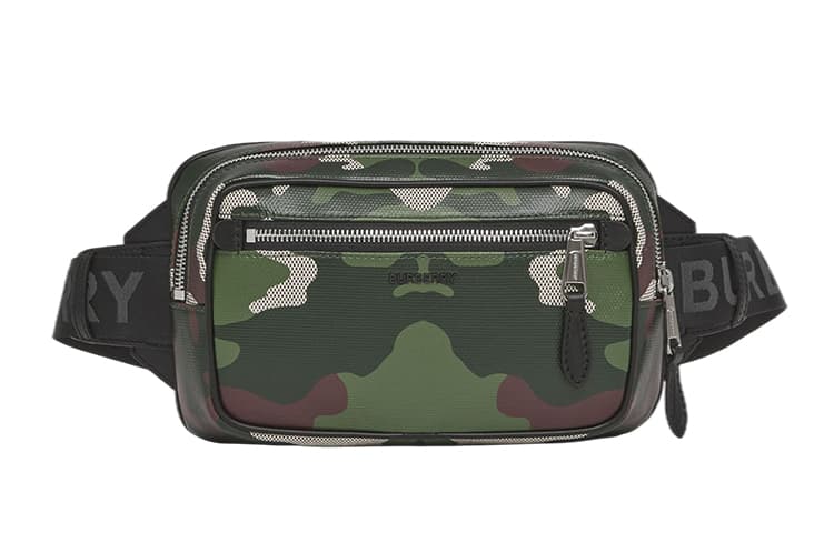 Поясная сумка Burberry Camo Waist Bag - изображение 5