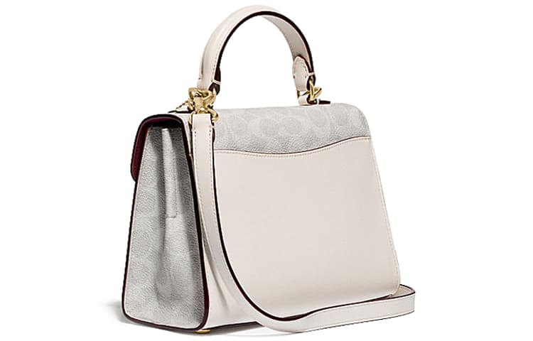 Сумка COACH Tabby 20 Small White Floral Embroidery - изображение 2