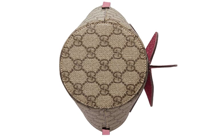 Мини-сумка Gucci Strawberry Bucket Bag - изображение 7