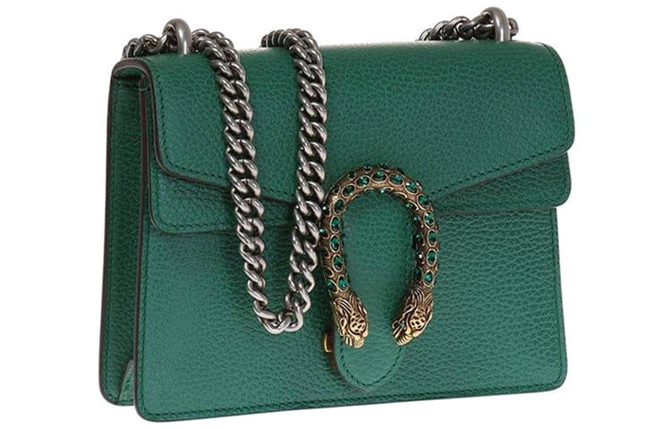 Сумка через плечо Gucci Dionysus Mini Green - изображение 2