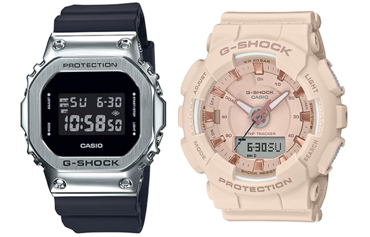 Часы CASIO G-SHOCK GM-5600-1+GMA-S130PA-4AER - изображение 1