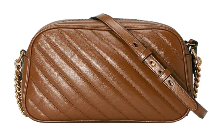 Мини-сумка Gucci GG Marmont Camera Bag Brown - изображение 3