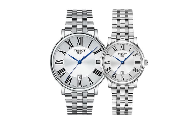 Часы TISSOT 40mm+30mm T1224101103300+T1222101103300 - изображение 1
