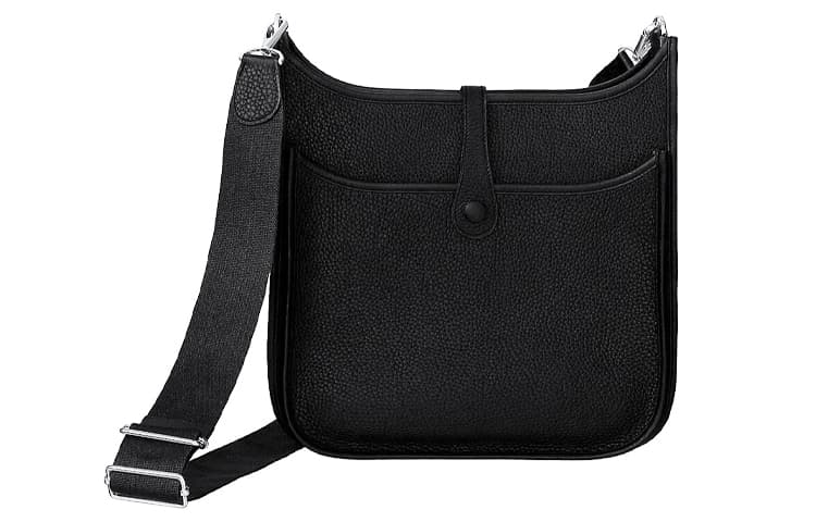 Сумка через плечо Hermes Evelyne III 29 Black - изображение 3