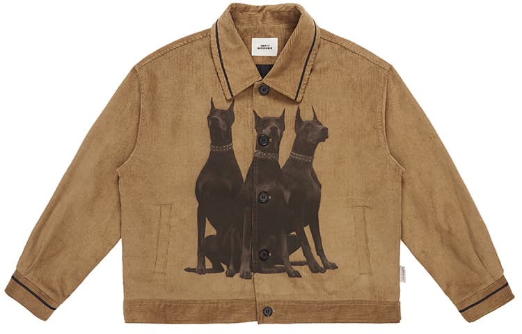Куртка EMPTY REFERENCE Doberman Series Corduroy Jacket Brown - изображение 1