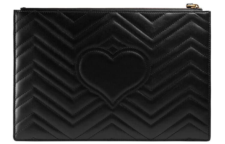 Сумка Gucci GG Marmont Clutch Black - изображение 2