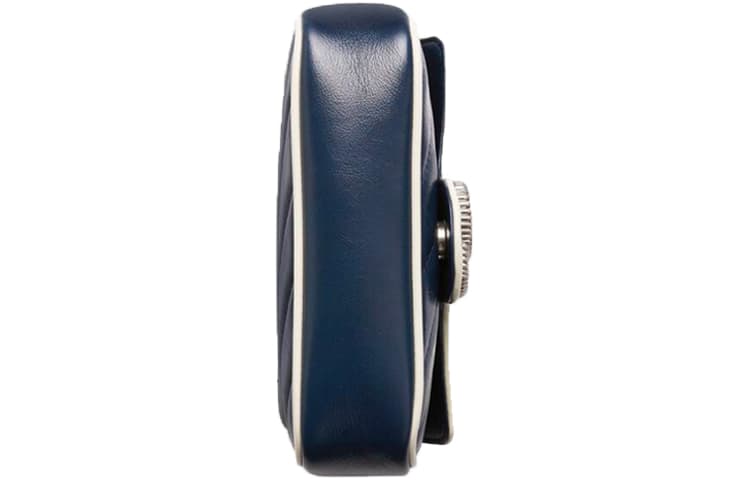Сумка через плечо Gucci Marmont GG Super Mini Blue/White - изображение 6