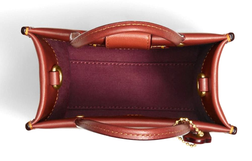 Сумка COACH Cashin 14 PVC Tote - изображение 3