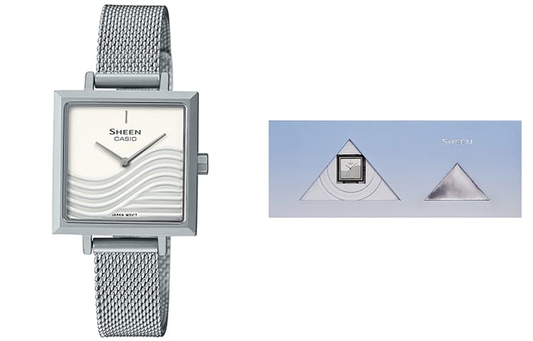 Часы CASIO SHEEN 3D 26*33mm SHE-C121M-7AUPFKD - изображение 1