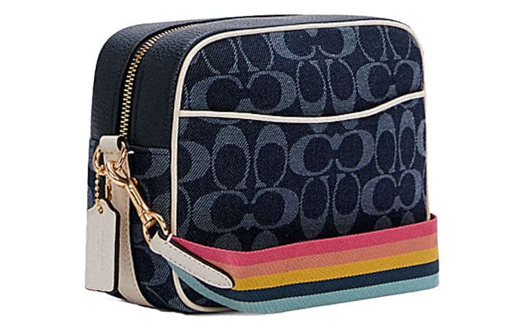 Сумка через плечо COACH Dempsey 21 ChambrayLogo - изображение 3