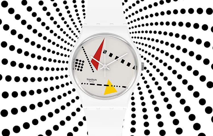 Часы SWATCH 34mm SO31W106 - изображение 3
