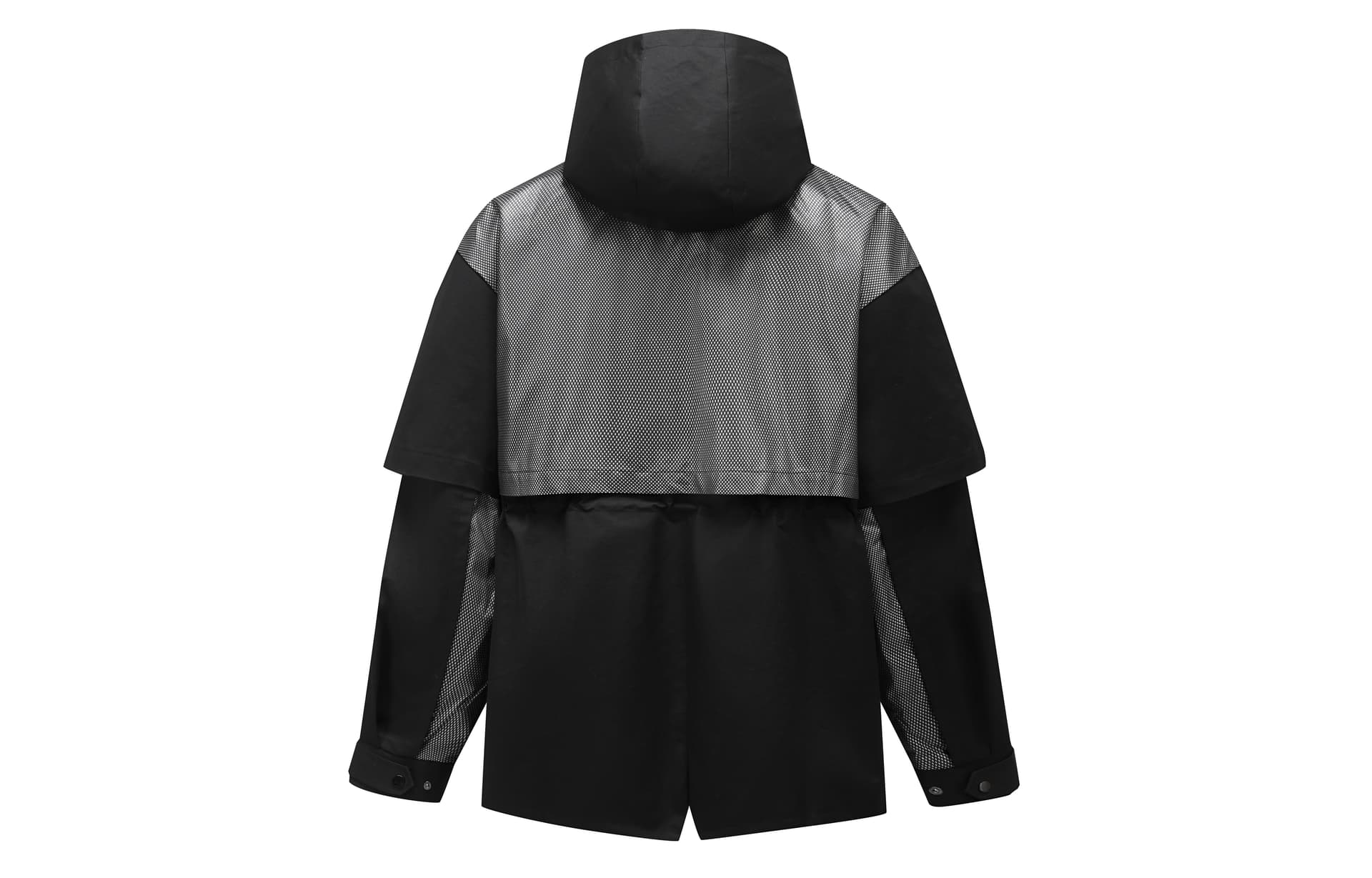 Куртка Valeria Obbaco SS21 Logo Reflective Mesh Hoodie Jacket - изображение 2