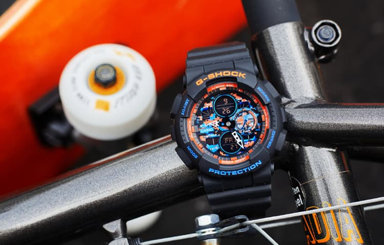 Часы CASIO G-SHOCK city battle GA-140CT-1APR - изображение 2