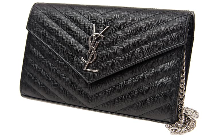 Сумка через плечо Saint Laurent Cassandre Black - изображение 2